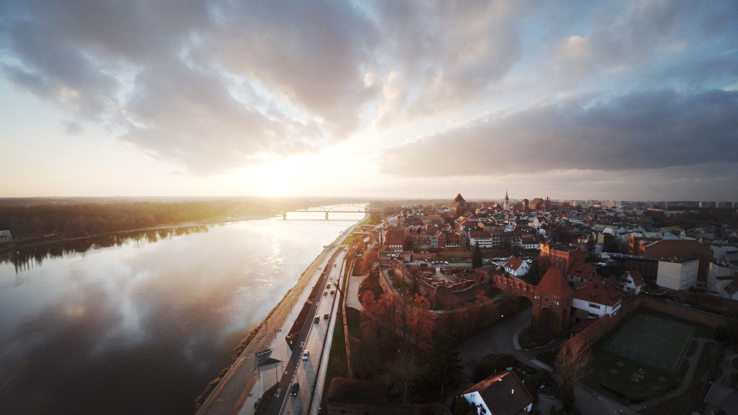 zdjecia i filmy z drona torun